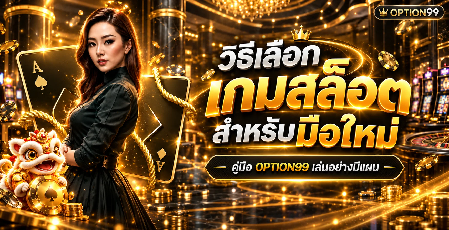 OPTION99 วิธีเลือกเกมสล็อตสำหรับมือใหม่